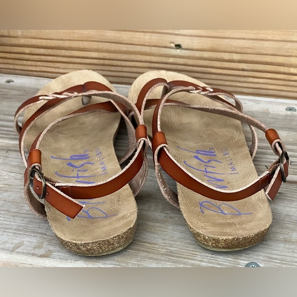 Blowfish Strappy, Cork sandals - size 8.5 - Picture 3 of 5
